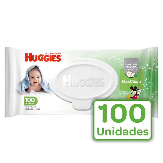 Toallitas humedas Max Clean, 100 uds